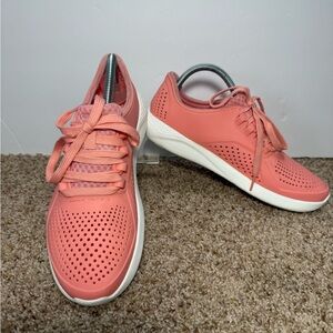Crocs LiteRide Shoes Women’s Size 10 Pink #205234 Lightweight Pacer Walking